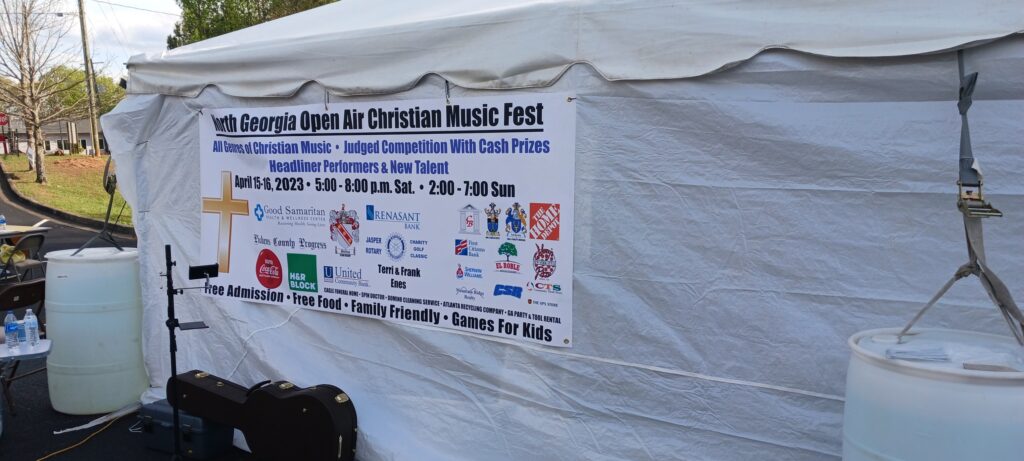 Pickens Community Thrift Store Christian Music Festival April 2023